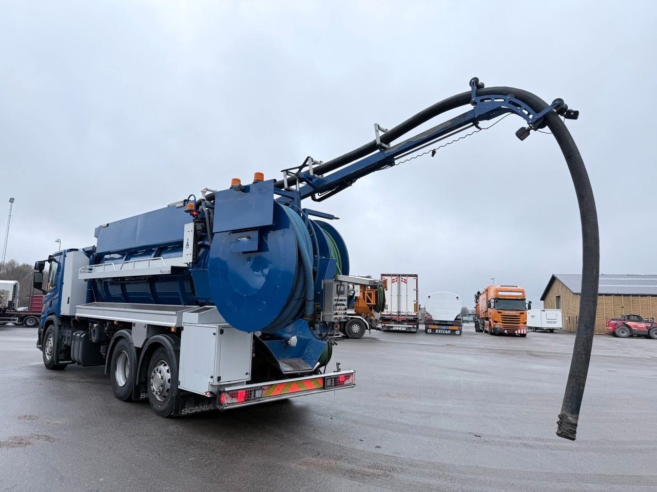 Scania P360 6x2*4 Hvidtved Larsen Flexline 310 - Limpieza de alcantarillado: foto 5 Scania P360 6x2*4 Hvidtved Larsen Flexline 310 - Limpieza de alcantarillado: foto 5