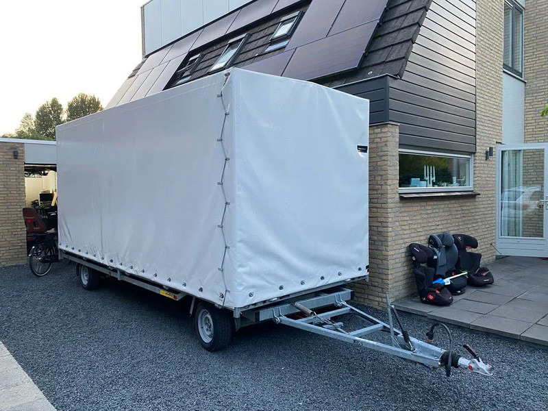 Hulco schamel aanhanger met huifopbouw - Remolque con toldo: foto 2 Hulco schamel aanhanger met huifopbouw - Remolque con toldo: foto 2