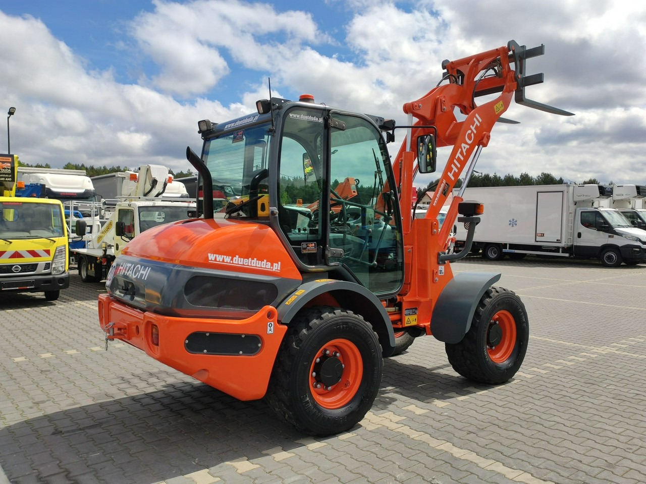 Hitachi ZW75 Wheel Loader Szybko-Złącze Widły Stan Bardzo Dobry - Cargadora de ruedas: foto 5 Hitachi ZW75 Wheel Loader Szybko-Złącze Widły Stan Bardzo Dobry - Cargadora de ruedas: foto 5