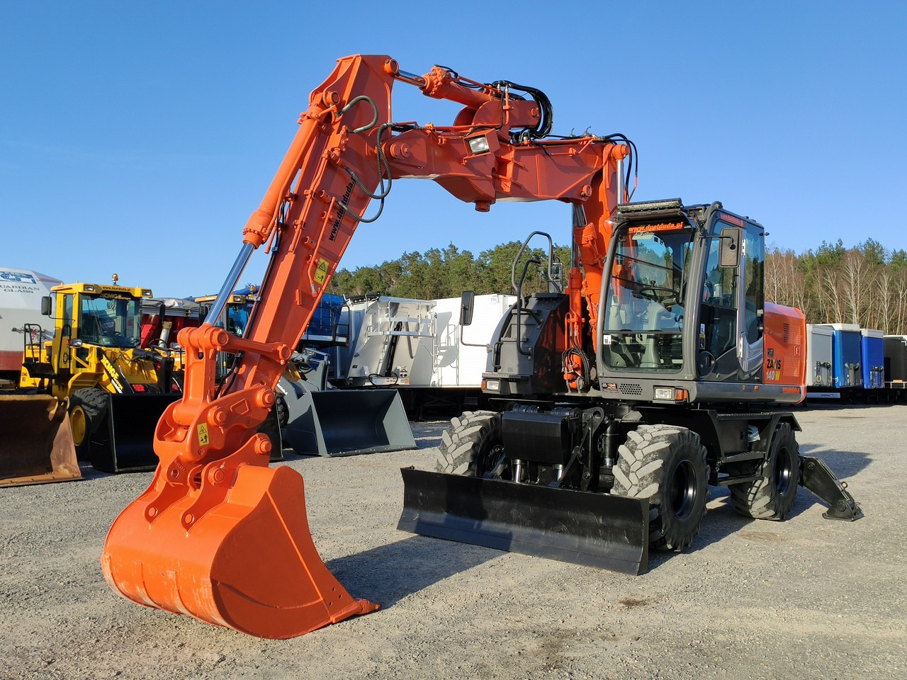 Hitachi ZX140 Koparka Kołowa - Excavadora de ruedas: foto 4 Hitachi ZX140 Koparka Kołowa - Excavadora de ruedas: foto 4