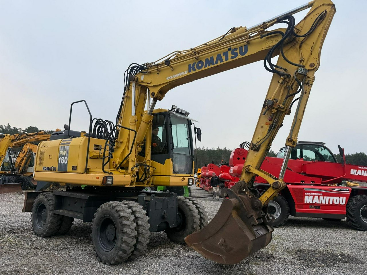 Komatsu PW160-7E0 Szybko Złącze Sprawna Stan Dobry - Excavadora de ruedas: foto 4 Komatsu PW160-7E0 Szybko Złącze Sprawna Stan Dobry - Excavadora de ruedas: foto 4