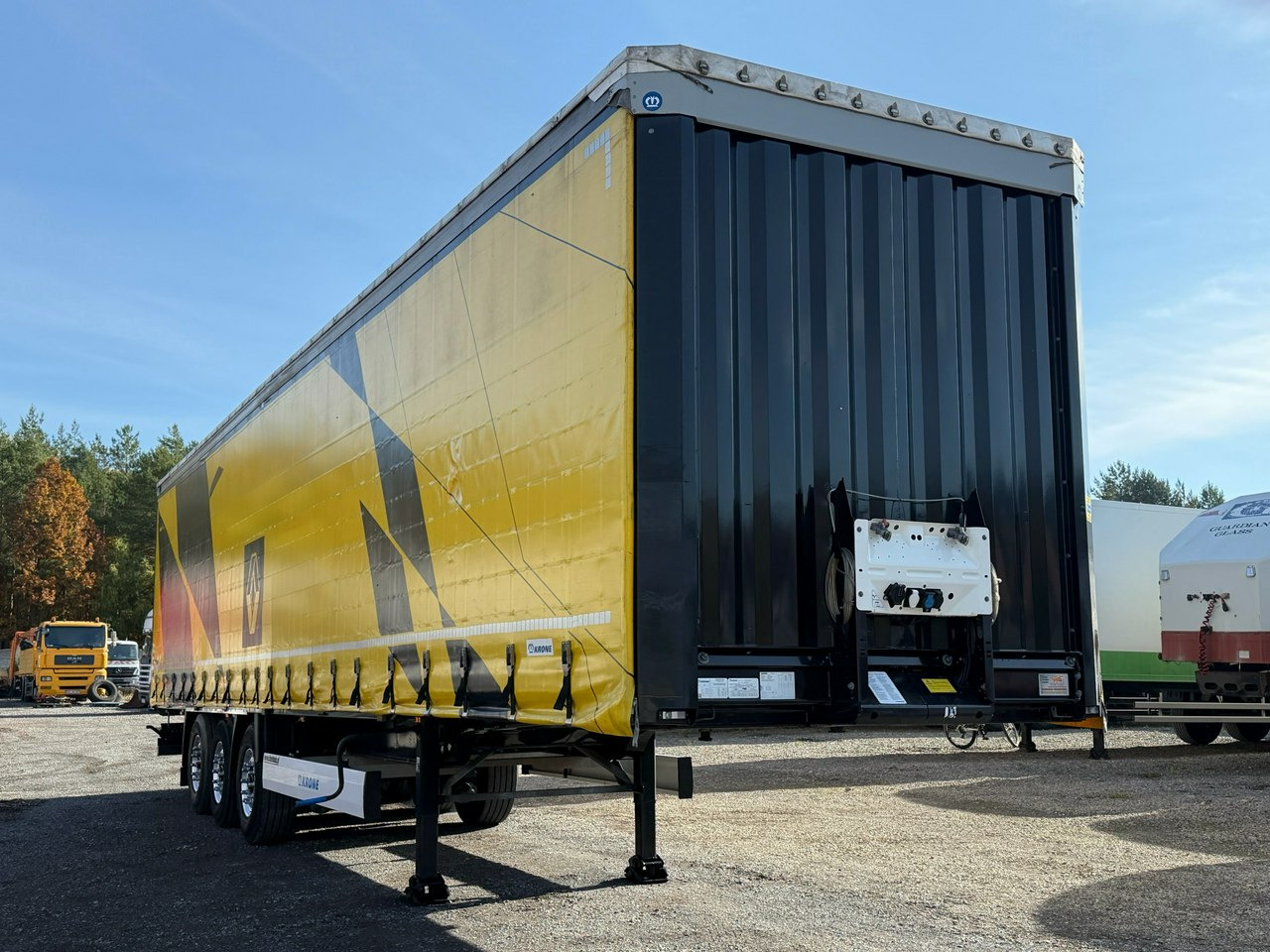 Krone SD Standard COIL MULDA Alufelgi 2019r - Semirremolque lona: foto 4 Krone SD Standard COIL MULDA Alufelgi 2019r - Semirremolque lona: foto 4