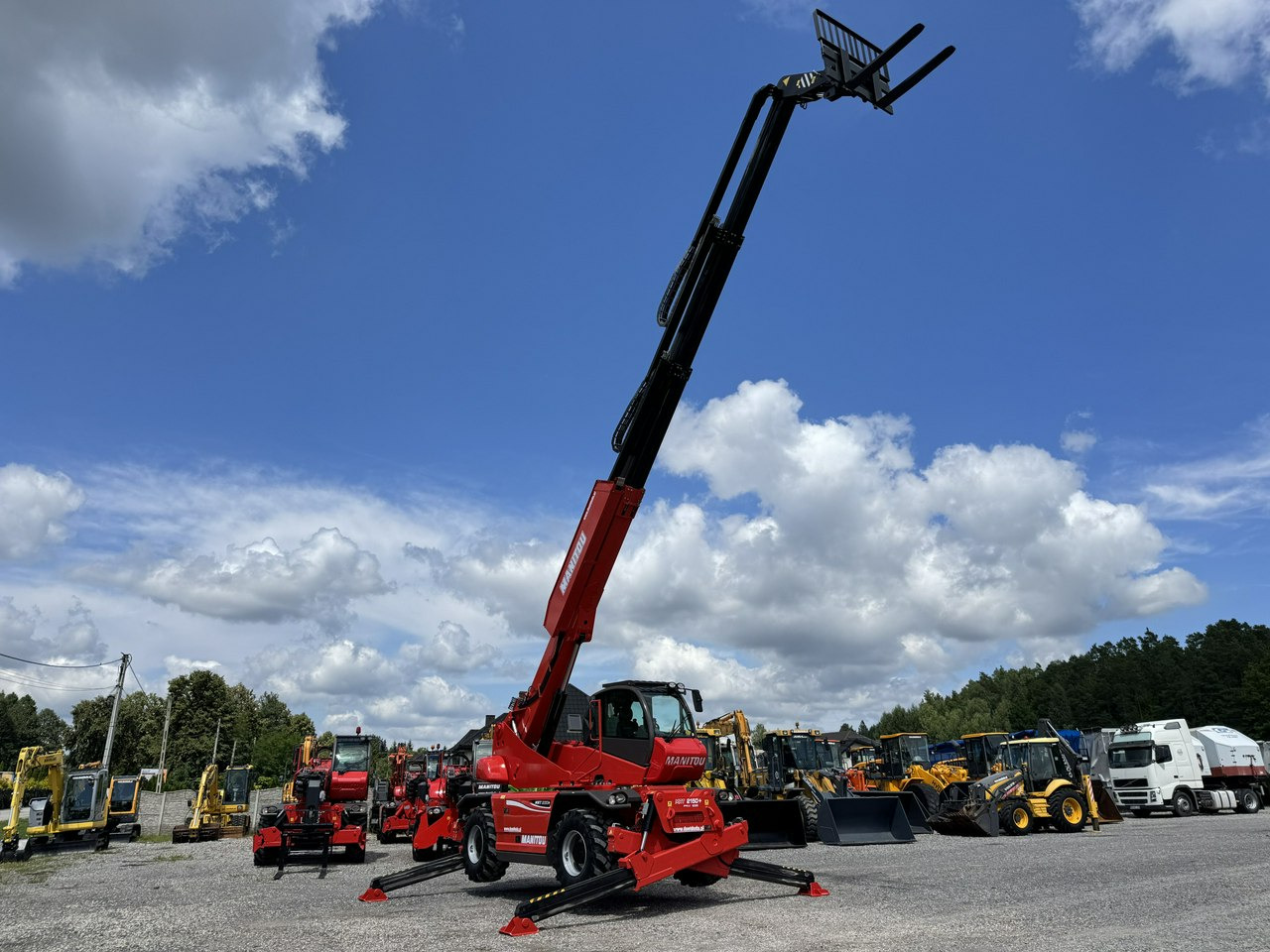 Manitou MRT 2150 + ROTO Ładowarka Teleskopowa Obrotowa 2550 - Manipulador telescópico: foto 3 Manitou MRT 2150 + ROTO Ładowarka Teleskopowa Obrotowa 2550 - Manipulador telescópico: foto 3