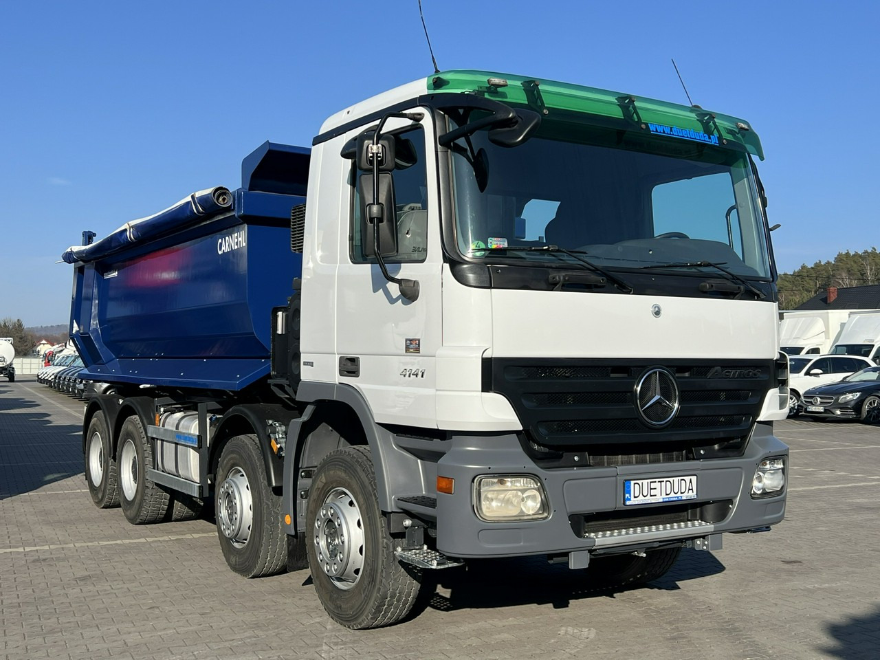 Mercedes Actros 4141 8x4 Wywrot CARNEHL Automat EPS Zadbany Super Stan - Camión volquete: foto 5 Mercedes Actros 4141 8x4 Wywrot CARNEHL Automat EPS Zadbany Super Stan - Camión volquete: foto 5