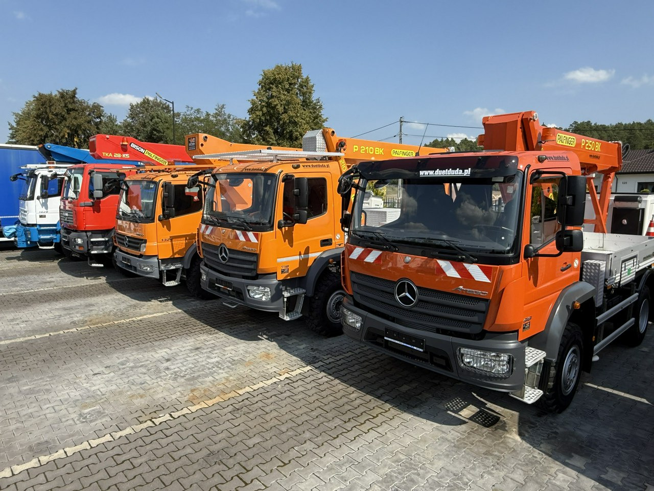 Mercedes Atego 818 E6 4x4 Zwyżka PALFINGER P250 BK Podnośnik Koszowy - Camión con plataforma elevadora: foto 3 Mercedes Atego 818 E6 4x4 Zwyżka PALFINGER P250 BK Podnośnik Koszowy - Camión con plataforma elevadora: foto 3