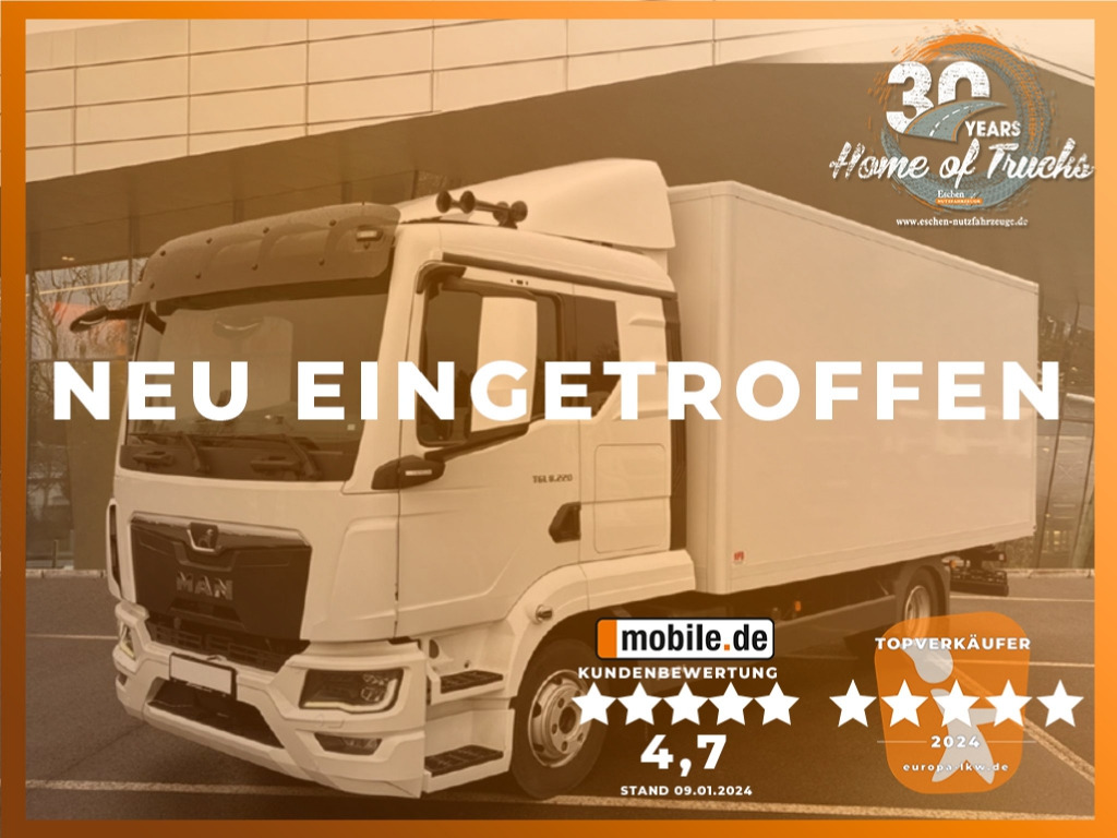 MAN TGL 8.220 4x2 BL - Camión caja cerrada: foto 1 MAN TGL 8.220 4x2 BL - Camión caja cerrada: foto 1