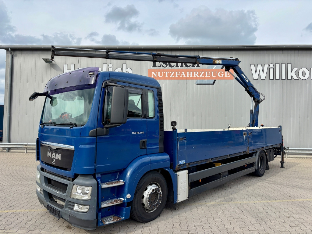 MAN TGS 18.360 4x2 LL / MKG HLK 111 Kran - Camión caja abierta, Camión grúa: foto 3 MAN TGS 18.360 4x2 LL / MKG HLK 111 Kran - Camión caja abierta, Camión grúa: foto 3