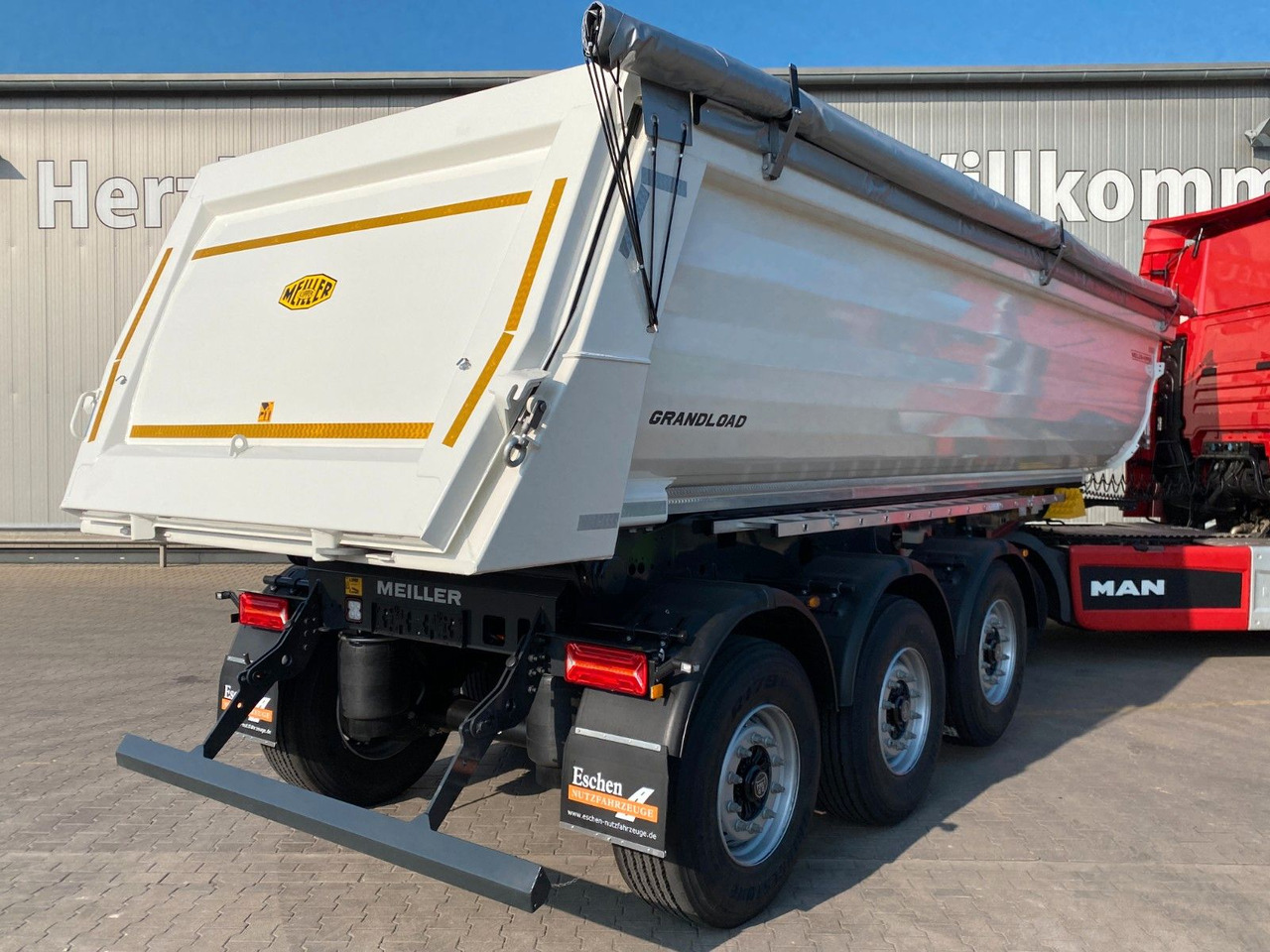 Meiller MHPS 44.3-N NEW | Grandload*WEIß RAL 9010*Sofort Meiller MHPS 44.3 NEW | Grandload*WEIß RAL9010*Plane*BPW - Semirremolque volquete: foto 4 Meiller MHPS 44.3-N NEW | Grandload*WEIß RAL 9010*Sofort Meiller MHPS 44.3 NEW | Grandload*WEIß RAL9010*Plane*BPW - Semirremolque volquete: foto 4