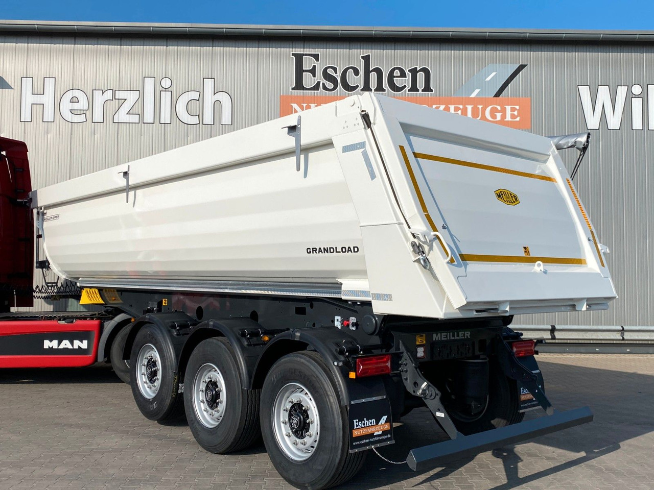 Meiller MHPS 44.3-N NEW | Grandload*WEIß RAL 9010*Sofort Meiller MHPS 44.3 NEW | Grandload*WEIß RAL9010*Plane*BPW - Semirremolque volquete: foto 3 Meiller MHPS 44.3-N NEW | Grandload*WEIß RAL 9010*Sofort Meiller MHPS 44.3 NEW | Grandload*WEIß RAL9010*Plane*BPW - Semirremolque volquete: foto 3