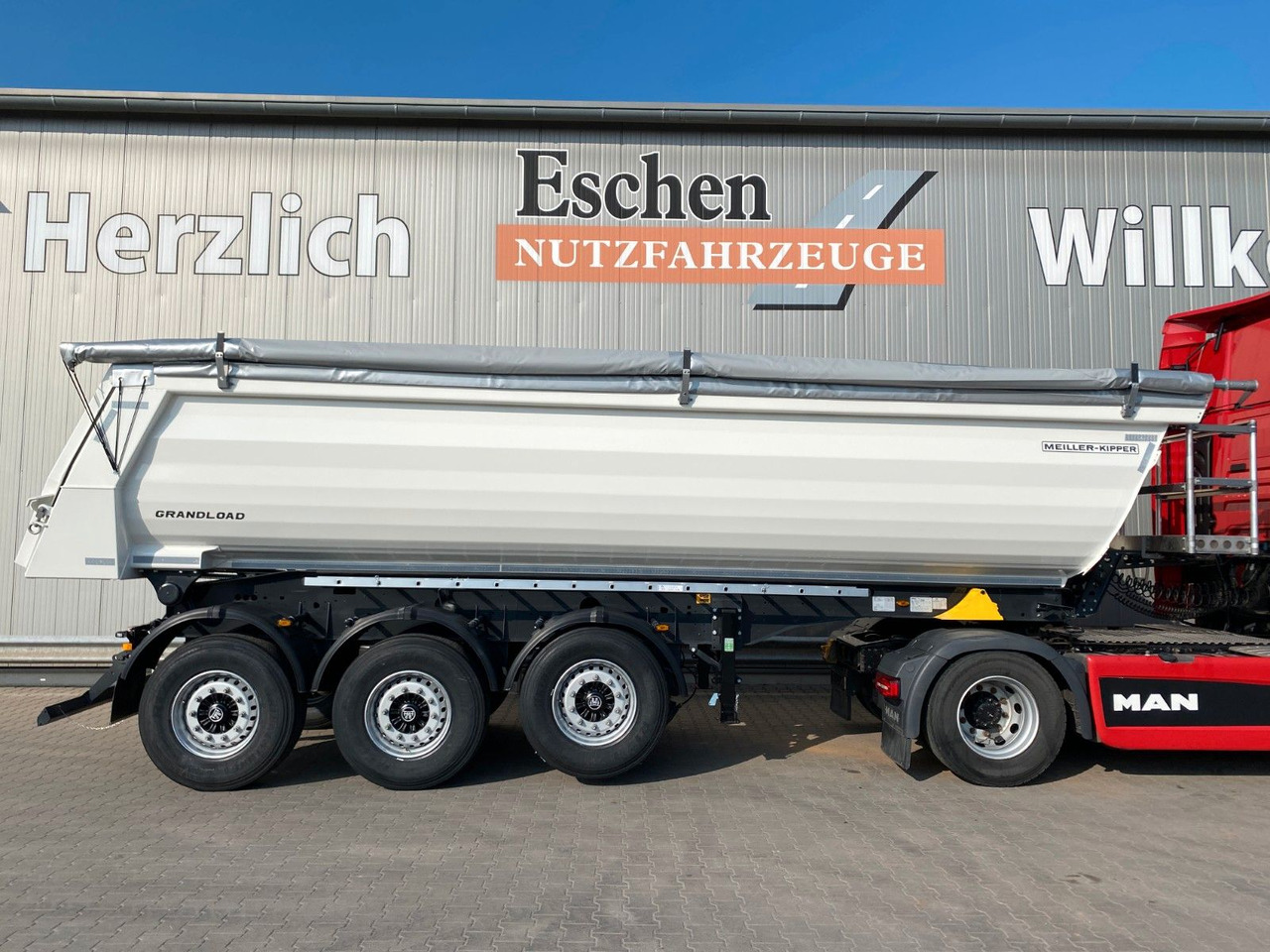 Meiller MHPS 44.3-N NEW | Grandload*WEIß RAL 9010*Sofort Meiller MHPS 44.3 NEW | Grandload*WEIß RAL9010*Plane*BPW - Semirremolque volquete: foto 5 Meiller MHPS 44.3-N NEW | Grandload*WEIß RAL 9010*Sofort Meiller MHPS 44.3 NEW | Grandload*WEIß RAL9010*Plane*BPW - Semirremolque volquete: foto 5