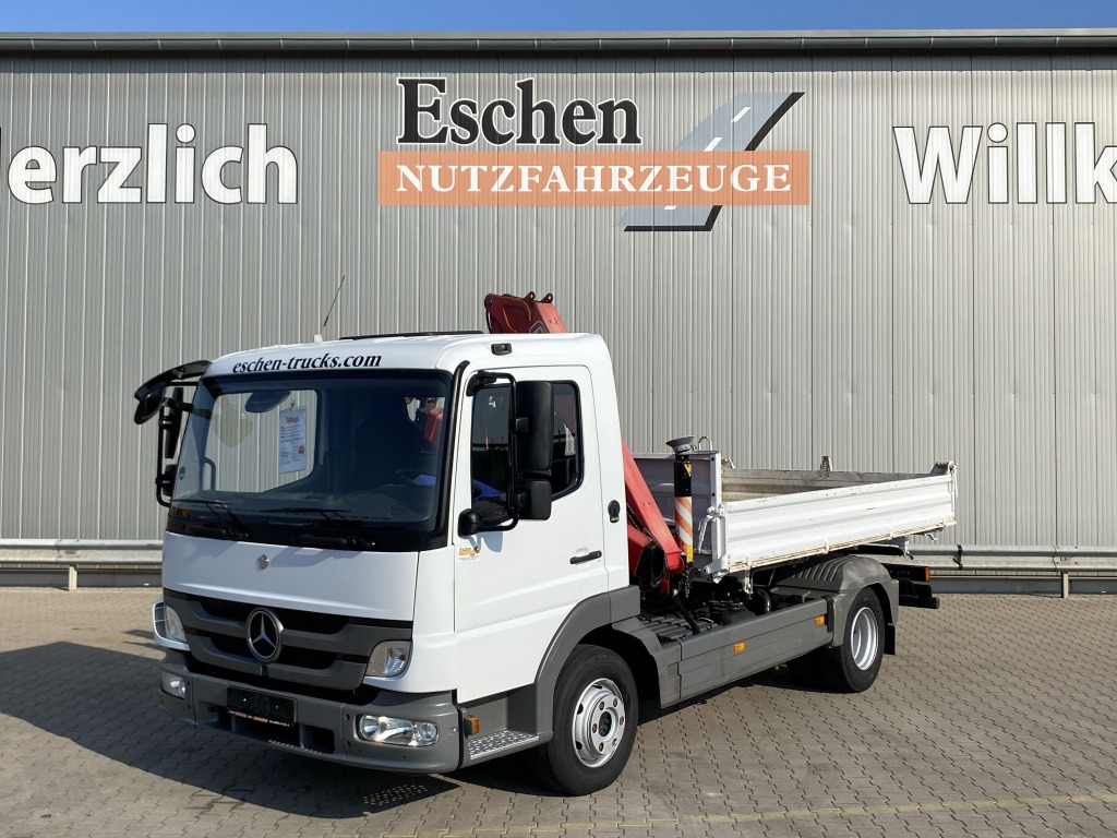 Mercedes-Benz 818 K Atego / Fassi F65 A Kran - Camión volquete, Camión grúa: foto 2 Mercedes-Benz 818 K Atego / Fassi F65 A Kran - Camión volquete, Camión grúa: foto 2