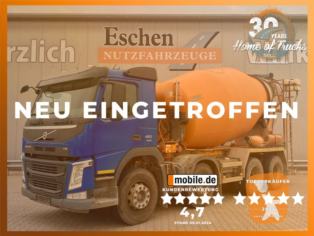 Volvo FM 410 / 8x4 | 9m³ Intermix*I-Shift*Klima*Blatt - Camión hormigonera: foto 1 Volvo FM 410 / 8x4 | 9m³ Intermix*I-Shift*Klima*Blatt - Camión hormigonera: foto 1