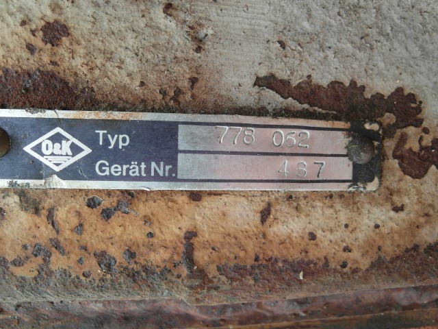 Cuchara de mordazas O&K 778062: foto 6