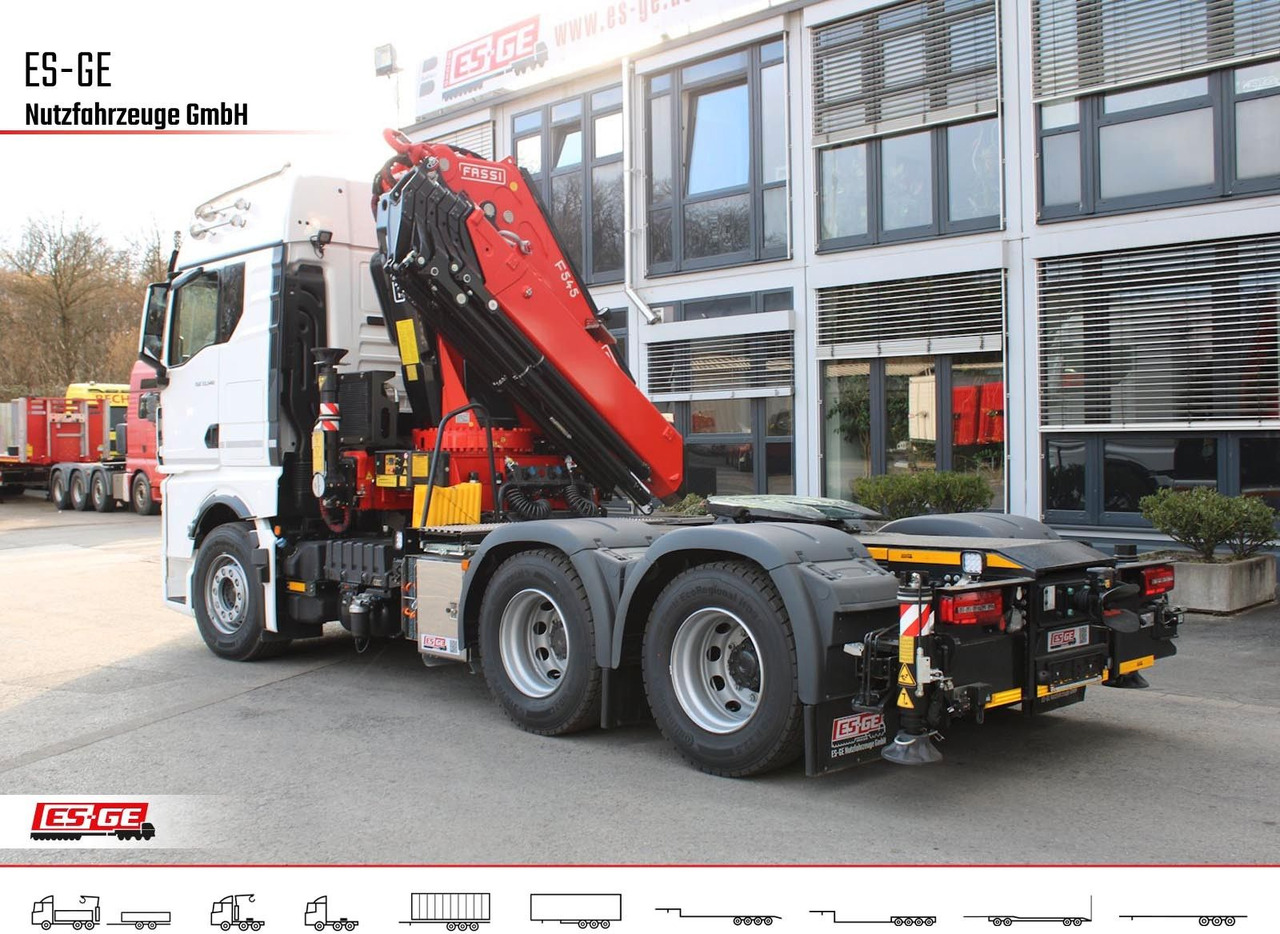 MAN TGX 33.540 6x4 BL SA mit Fassi F545RA.2.26 - Cabeza tractora: foto 2 MAN TGX 33.540 6x4 BL SA mit Fassi F545RA.2.26 - Cabeza tractora: foto 2