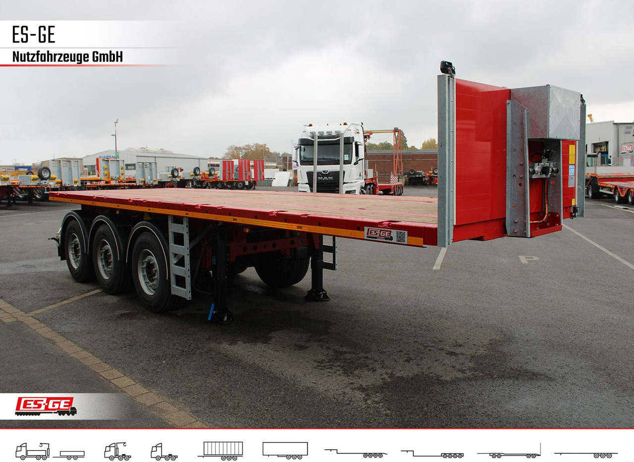 ES-GE 3-Achs-Ballastauflieger - Semirremolque plataforma/ Caja abierta: foto 4 ES-GE 3-Achs-Ballastauflieger - Semirremolque plataforma/ Caja abierta: foto 4