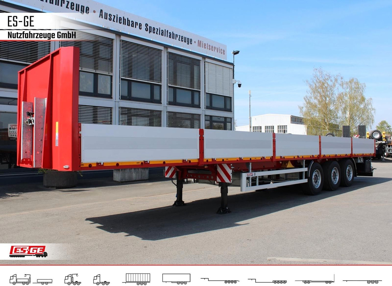 ES-GE 3-Achs Sattelanhänger -Bordwände - Semirremolque plataforma/ Caja abierta: foto 1 ES-GE 3-Achs Sattelanhänger -Bordwände - Semirremolque plataforma/ Caja abierta: foto 1