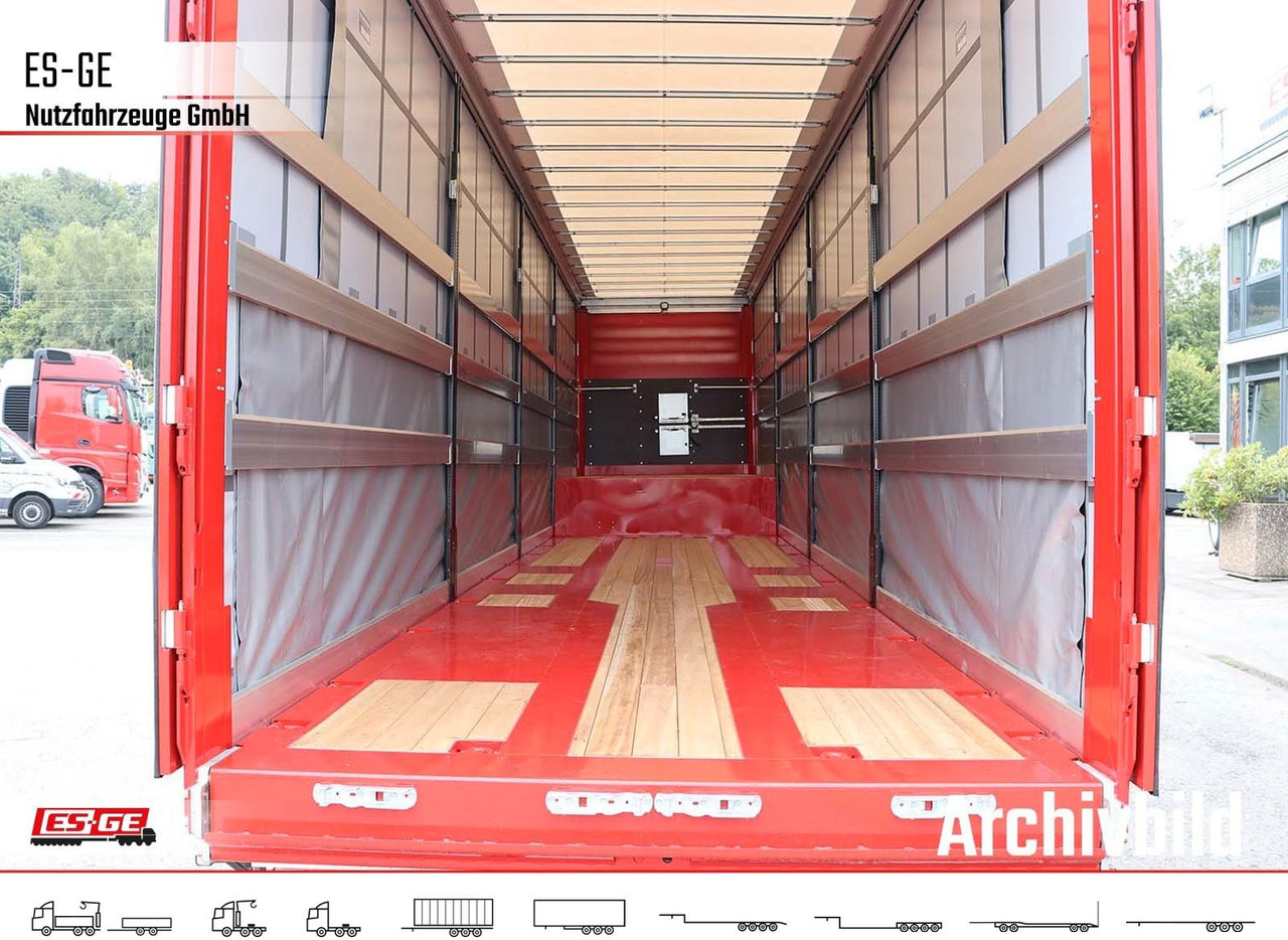 ES-GE 4-Achs-Satteltieflader mit Curtainsider-Aufbau - Semirremolque góndola rebajadas: foto 2 ES-GE 4-Achs-Satteltieflader mit Curtainsider-Aufbau - Semirremolque góndola rebajadas: foto 2
