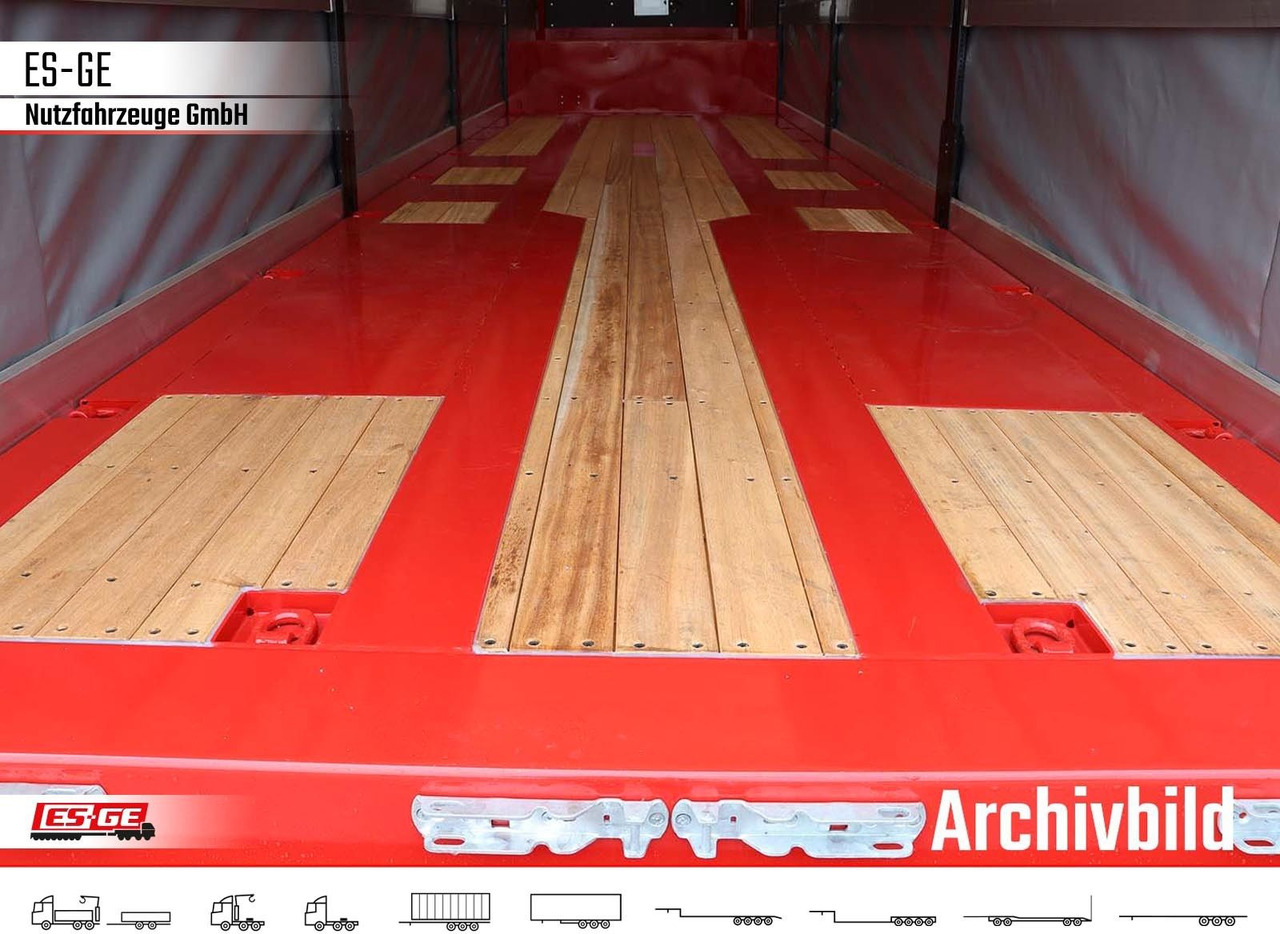 ES-GE 4-Achs-Satteltieflader mit Curtainsider-Aufbau - Semirremolque góndola rebajadas: foto 5 ES-GE 4-Achs-Satteltieflader mit Curtainsider-Aufbau - Semirremolque góndola rebajadas: foto 5