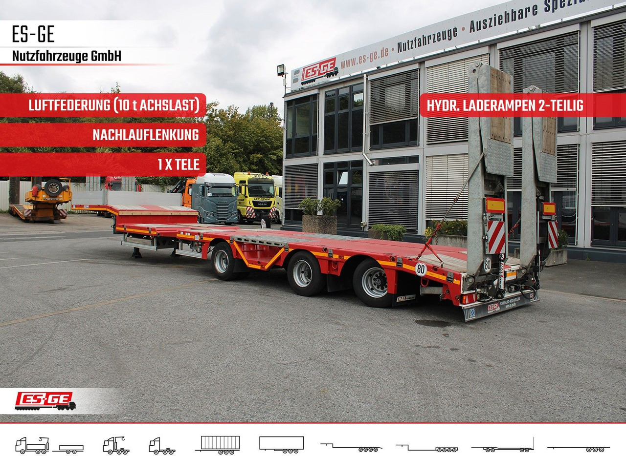 Faymonville MAX Trailer MAX100 Semi-Tieflader Radmulden - Semirremolque góndola rebajadas: foto 1 Faymonville MAX Trailer MAX100 Semi-Tieflader Radmulden - Semirremolque góndola rebajadas: foto 1