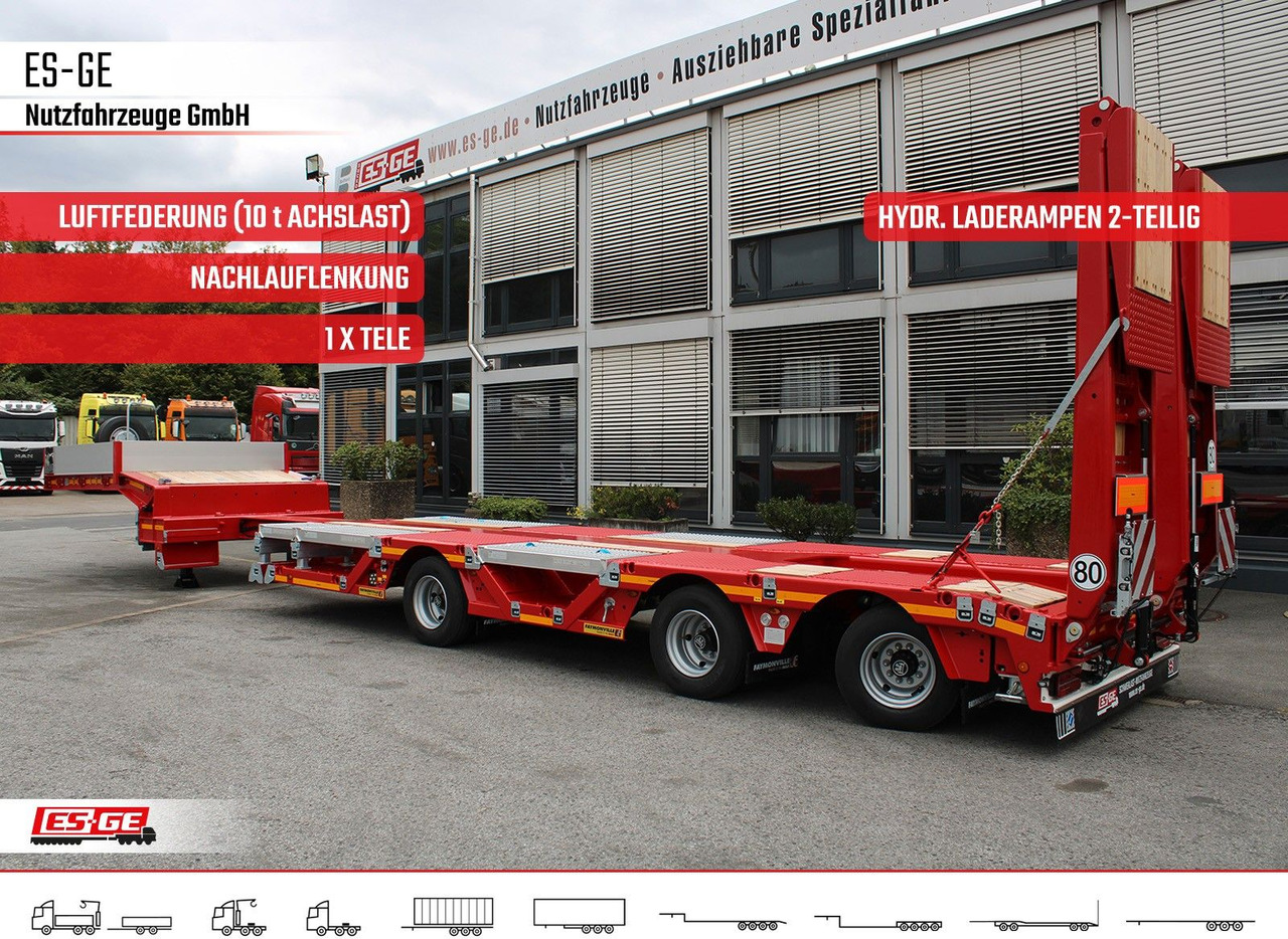 Faymonville Multimax Satteltieflader (1+2) - nachlaufgelenkt - Semirremolque góndola rebajadas: foto 1 Faymonville Multimax Satteltieflader (1+2) - nachlaufgelenkt - Semirremolque góndola rebajadas: foto 1