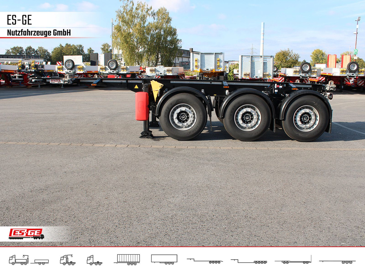 Krone Box Liner 3-Achs-Containerchassis 20' - Semirremolque portacontenedore/ Intercambiable: foto 3 Krone Box Liner 3-Achs-Containerchassis 20' - Semirremolque portacontenedore/ Intercambiable: foto 3