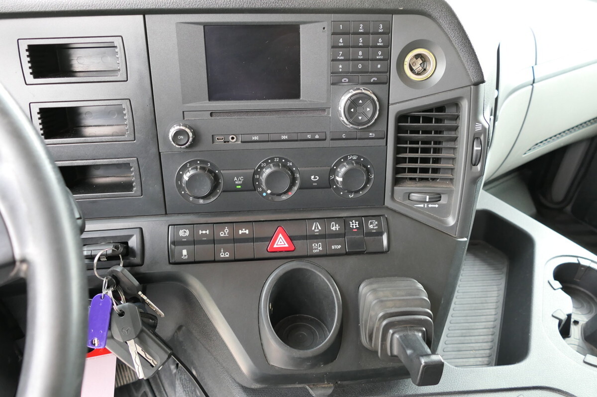 Camión caja abierta, Camión grúa MERCEDES-BENZ Antos 2540 L KLIMA Palfinger-Kran PK15001L Lenka: foto 11