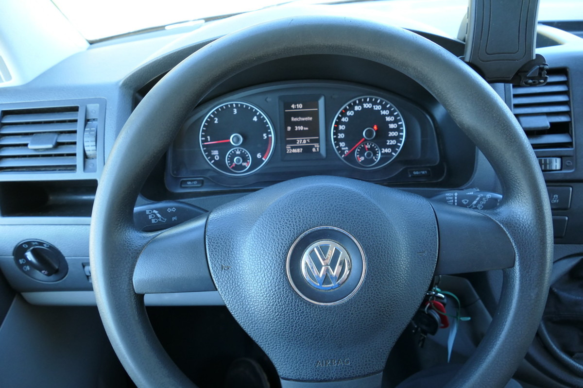 Furgoneta pequeña VW T5 Transporter 2.0 TDI 4Motion Flügeltür Klima A: foto 12