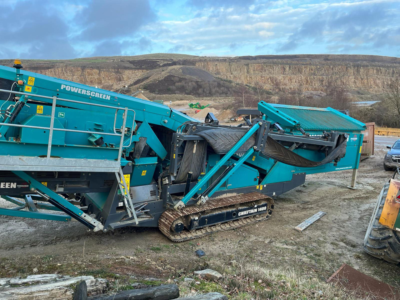 Powerscreen Chieftain 1400 - Cribadora: foto 1 Powerscreen Chieftain 1400 - Cribadora: foto 1