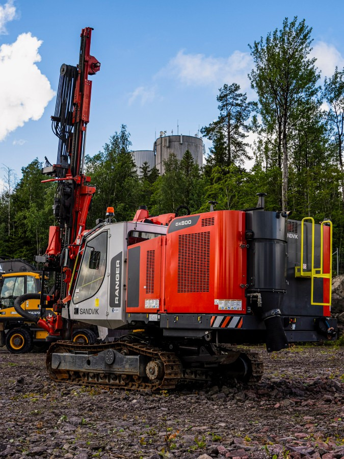 Sandvik DX800 - Perforadora: foto 3 Sandvik DX800 - Perforadora: foto 3