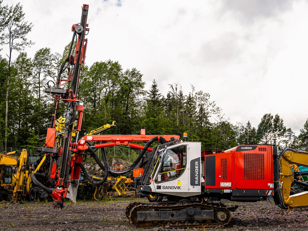 Sandvik DX800 - Perforadora: foto 2 Sandvik DX800 - Perforadora: foto 2