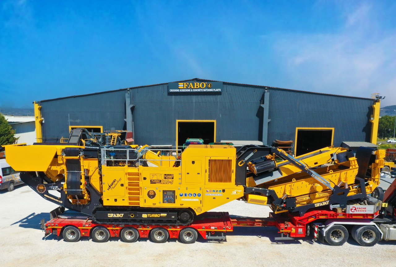FABO FTI-110s Tracked Impact Crusher - Trituradora móvil: foto 1 FABO FTI-110s Tracked Impact Crusher - Trituradora móvil: foto 1
