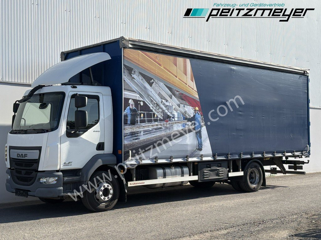 DAF LF 16.220 FA Pritsche 7,8 m - NL 9,4 t. - Camión lona: foto 1 DAF LF 16.220 FA Pritsche 7,8 m - NL 9,4 t. - Camión lona: foto 1