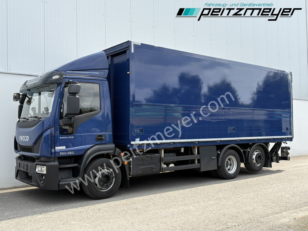 Iveco Eurocargo 220E32 6x2, Klima, 2x AHK, LBW, Böse - Camión transporte de bebidas: foto 1 Iveco Eurocargo 220E32 6x2, Klima, 2x AHK, LBW, Böse - Camión transporte de bebidas: foto 1