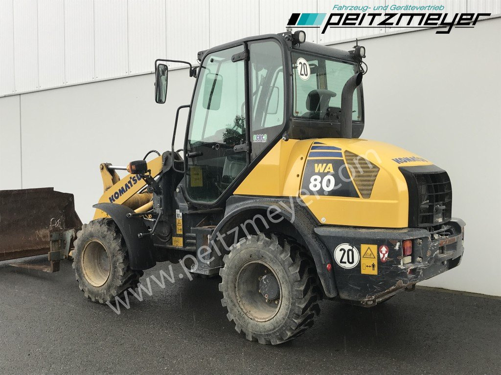 Komatsu RADLADER WA 80-6 Palettengabel und Standardschaufel - Cargadora de ruedas: foto 4 Komatsu RADLADER WA 80-6 Palettengabel und Standardschaufel - Cargadora de ruedas: foto 4