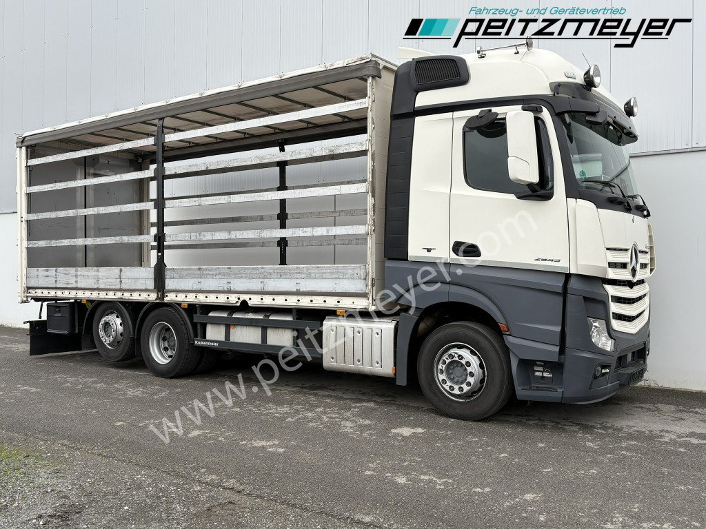 MERCEDES-BENZ Actros 2545 LL Pritsche, Klima, Standklima, PPC, EU 6 MP 4 - Edscha - Camión lona: foto 2 MERCEDES-BENZ Actros 2545 LL Pritsche, Klima, Standklima, PPC, EU 6 MP 4 - Edscha - Camión lona: foto 2