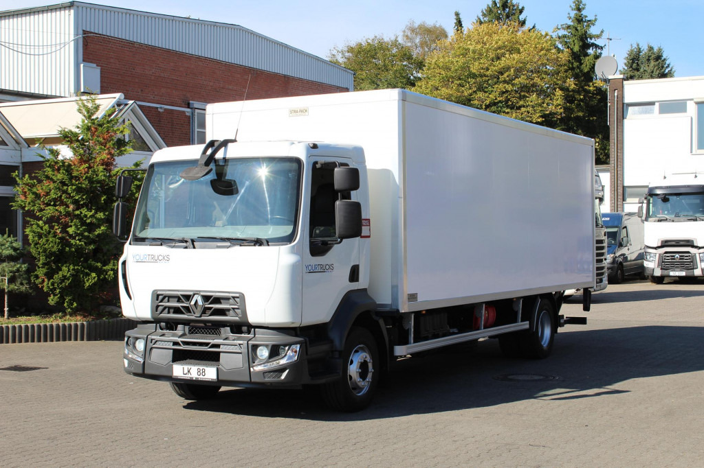 Renault D14 220E6 Laderbordwand nur 166 Tkm Klima - Camión caja cerrada: foto 1 Renault D14 220E6 Laderbordwand nur 166 Tkm Klima - Camión caja cerrada: foto 1