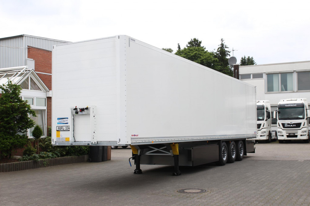 SCHMITZ Koffer DS Liftachse 4x Pal.-Kasten NEU ! - Semirremolque caja cerrada: foto 1 SCHMITZ Koffer DS Liftachse 4x Pal.-Kasten NEU ! - Semirremolque caja cerrada: foto 1