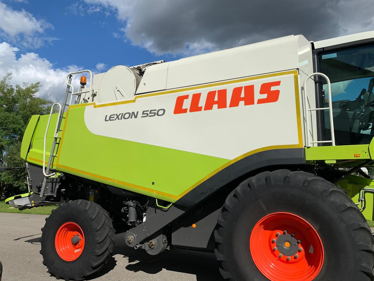CLAAS Lexion 550, SW V660, 3D, Klimaautomatik - Cosechadora de granos: foto 4 CLAAS Lexion 550, SW V660, 3D, Klimaautomatik - Cosechadora de granos: foto 4