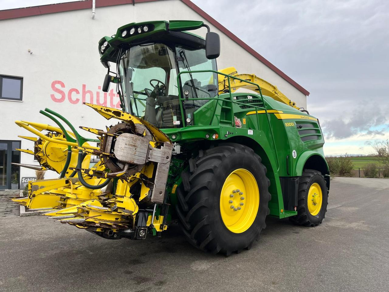 John Deere 8300i, Harvestlap, Pickup, Kemper, 910Bh - Cosechadora de forraje: foto 1 John Deere 8300i, Harvestlap, Pickup, Kemper, 910Bh - Cosechadora de forraje: foto 1