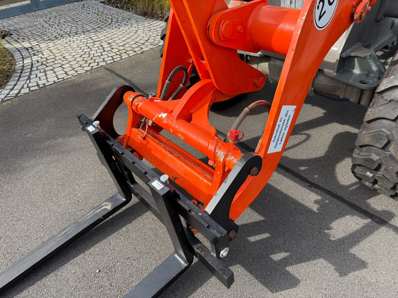 Atlas AR 80 hydr. SW , Palettengabel - Cargadora de ruedas: foto 4 Atlas AR 80 hydr. SW , Palettengabel - Cargadora de ruedas: foto 4