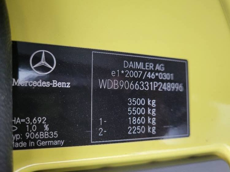 Leasing de MERCEDES – BENZ SPRINTER 3.0D AMBULANCE (TAMLANS) KLIMA, 11.2016, EURO 6  MERCEDES – BENZ SPRINTER 3.0D AMBULANCE (TAMLANS) KLIMA, 11.2016, EURO 6: foto 25