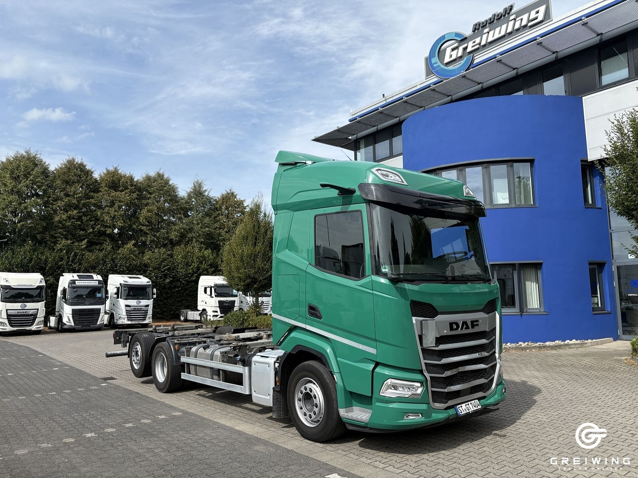 DAF XF 480 FAN, Mulit, 2xAHK 7,82, inkl. Tandemhänge DAF XF 480 FAN 6x2, BDF; BESCHÄDIGT - Camión portacontenedore/ Intercambiable: foto 1 DAF XF 480 FAN, Mulit, 2xAHK 7,82, inkl. Tandemhänge DAF XF 480 FAN 6x2, BDF; BESCHÄDIGT - Camión portacontenedore/ Intercambiable: foto 1