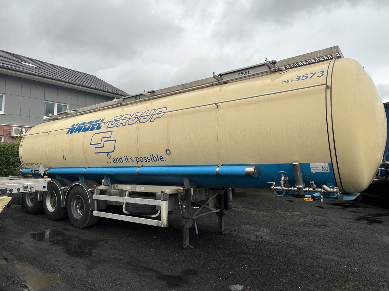 Lag 32.000 l Lebensmitteltank, 3 Kammern, ADR - Semirremolque cisterna: foto 2 Lag 32.000 l Lebensmitteltank, 3 Kammern, ADR - Semirremolque cisterna: foto 2