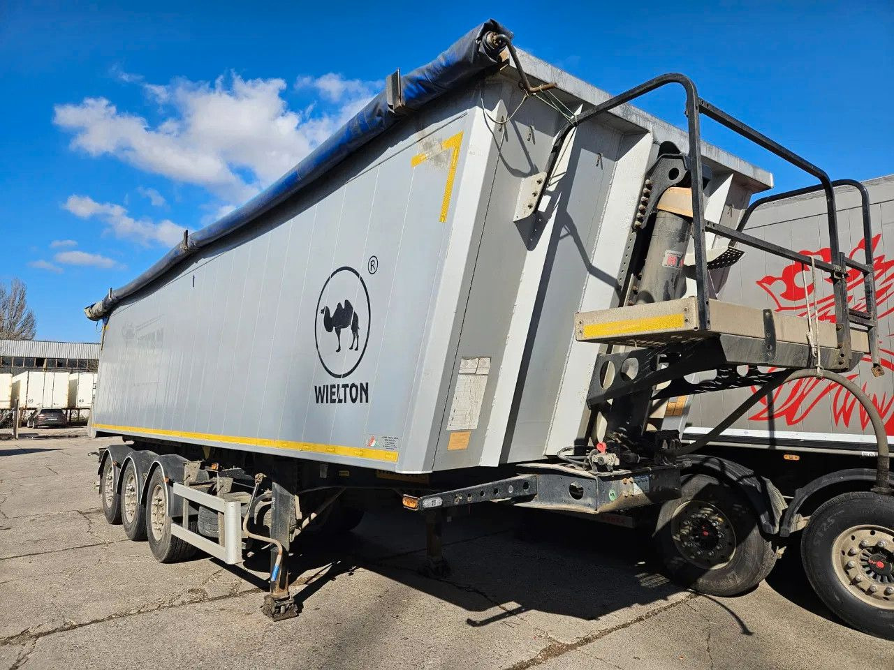 Wielton NW-3 38m3 Lifting Axle, Alloy w. - Semirremolque volquete: foto 1 Wielton NW-3 38m3 Lifting Axle, Alloy w. - Semirremolque volquete: foto 1
