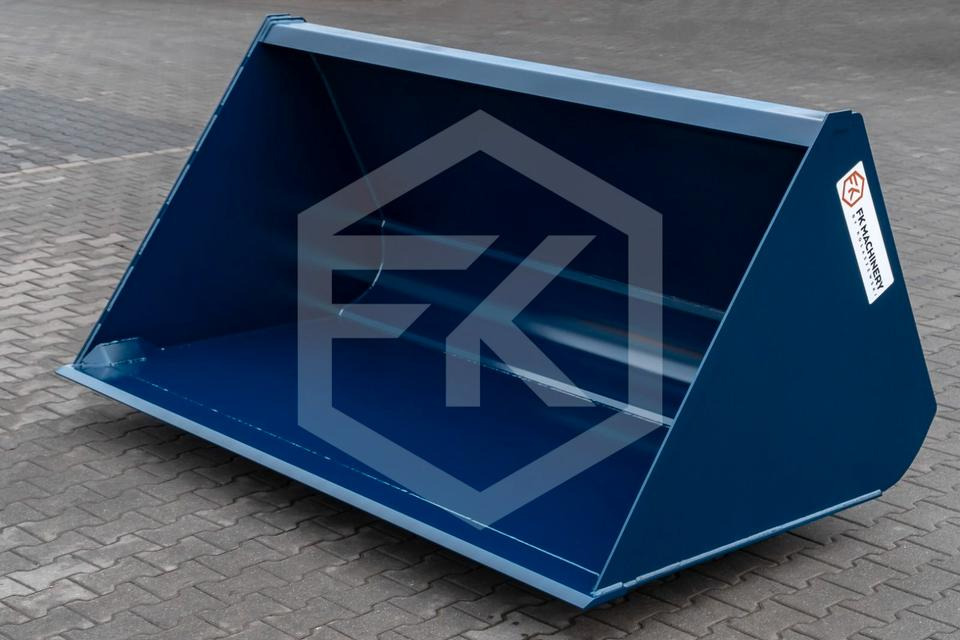 Leichtgutschaufel 1,4m bis 2,4m Volumenschaufel Euro Schaufel CNH - Cazo cargador: foto 3 Leichtgutschaufel 1,4m bis 2,4m Volumenschaufel Euro Schaufel CNH - Cazo cargador: foto 3