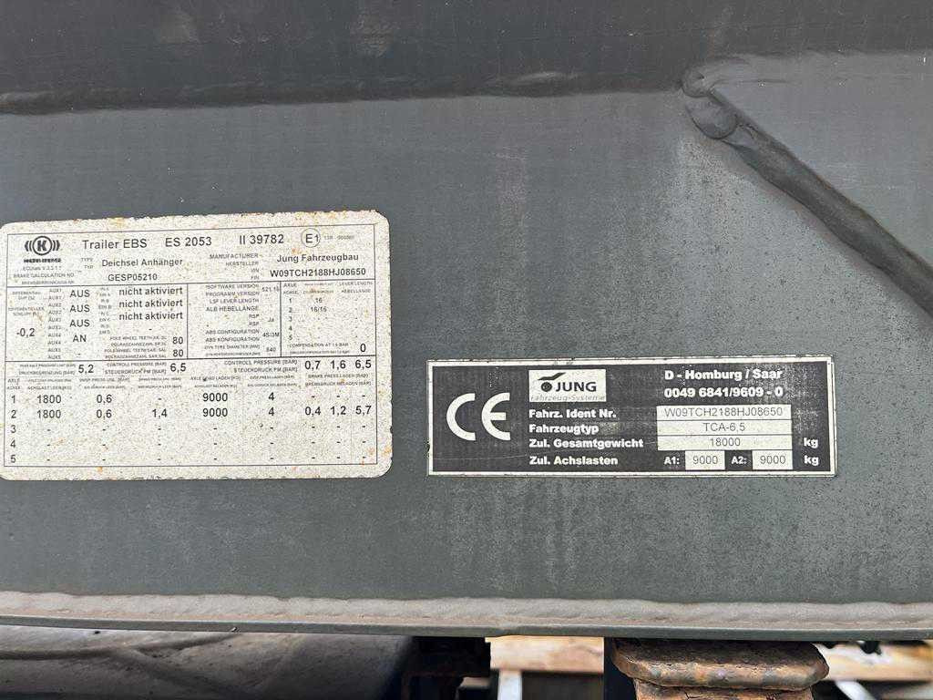 Containeranhänger TCA 6,5 Apollo Containeranhäng - Remolque multilift/ Portacontenedores de cadenas: foto 4 Containeranhänger TCA 6,5 Apollo Containeranhäng - Remolque multilift/ Portacontenedores de cadenas: foto 4