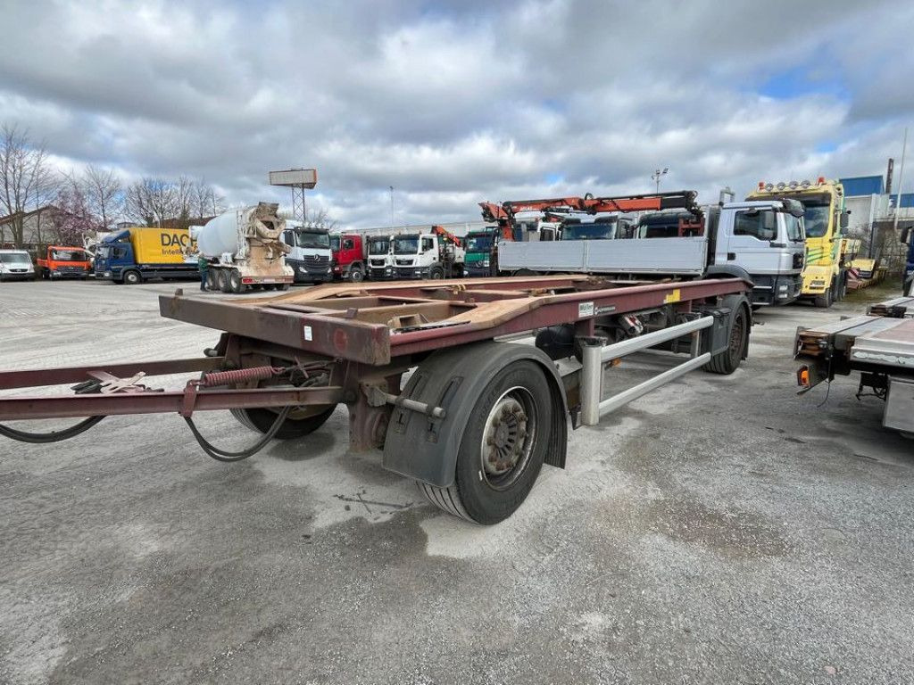 Hüffermann 2-achs Abrollanhänger HAR 18.70 Containeranhänge - Remolque multilift/ Portacontenedores de cadenas: foto 1 Hüffermann 2-achs Abrollanhänger HAR 18.70 Containeranhänge - Remolque multilift/ Portacontenedores de cadenas: foto 1