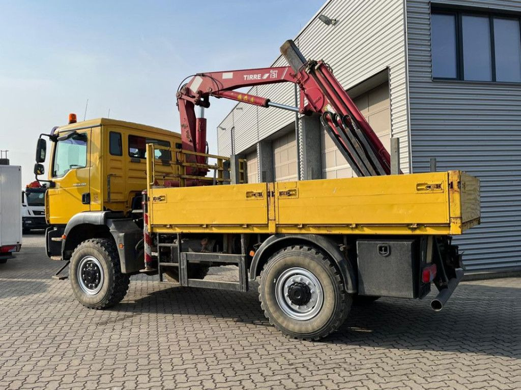 MAN TG-M 18.280 4x4 Pritsche Kran Singelreifen Funkf - Camión grúa, Camión caja abierta: foto 4 MAN TG-M 18.280 4x4 Pritsche Kran Singelreifen Funkf - Camión grúa, Camión caja abierta: foto 4