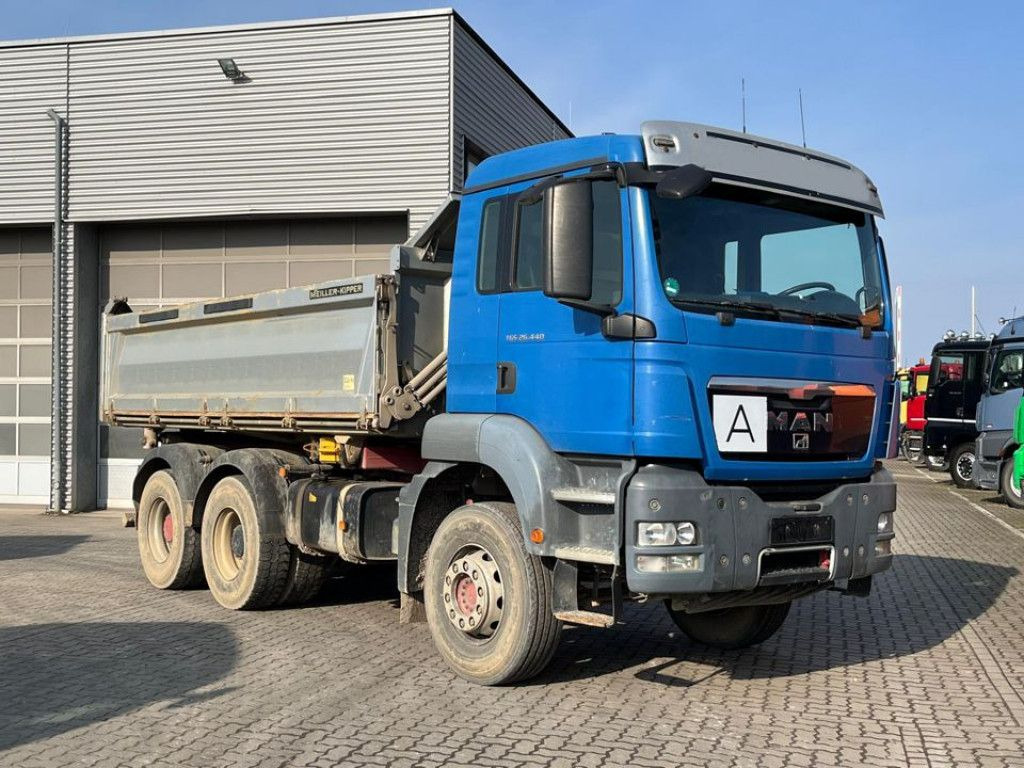 MAN TG-S 26.440 6x4 BB 3-Achs Kipper MeillerSchalter - Camión volquete: foto 2 MAN TG-S 26.440 6x4 BB 3-Achs Kipper MeillerSchalter - Camión volquete: foto 2