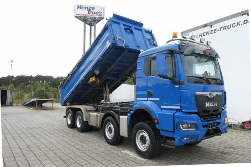 MAN TG-S 35.510 8x4 BB 4-Achs Kipper Bordmatik nur 1 - Camión volquete: foto 1 MAN TG-S 35.510 8x4 BB 4-Achs Kipper Bordmatik nur 1 - Camión volquete: foto 1